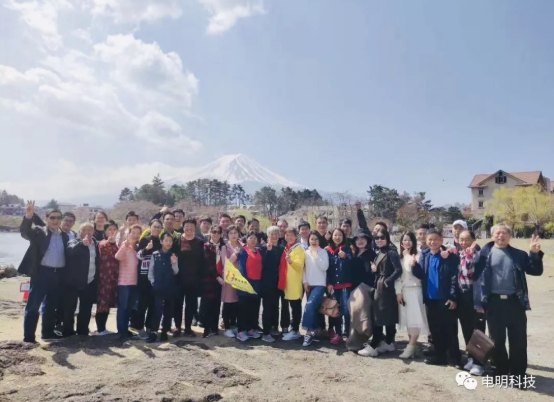 电明科技优秀员工日本浪漫樱花之旅