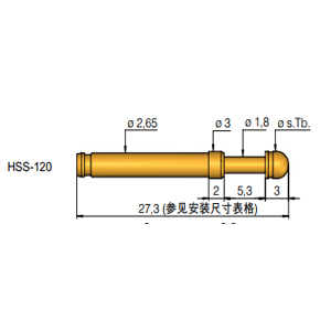 德国INGUN大电流测试探针之HSS-120系列