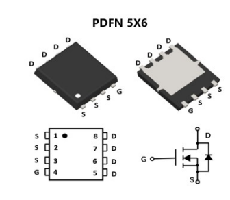 NMOS管HKTG50N03，可用于BMS、LED驱动、快充和电源等应用