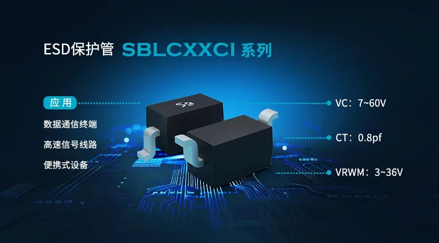 小体积，大防护，SBLCXXCI系列静电防护的首选方案